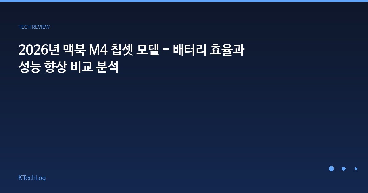 M4 칩셋
