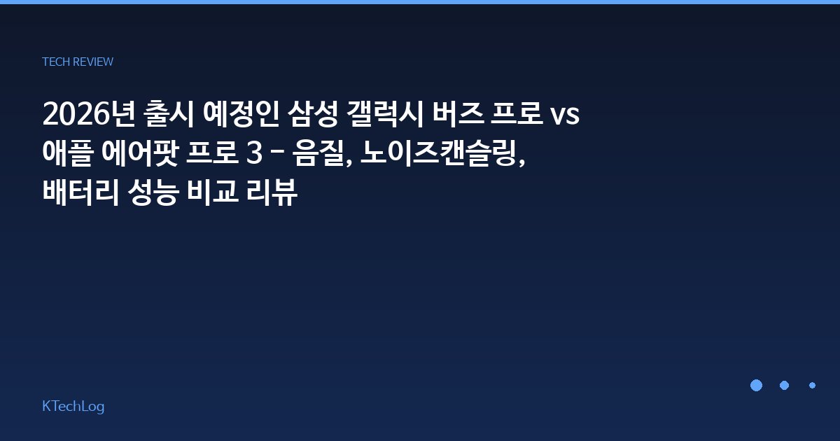 삼성 갤럭시 버즈 프로