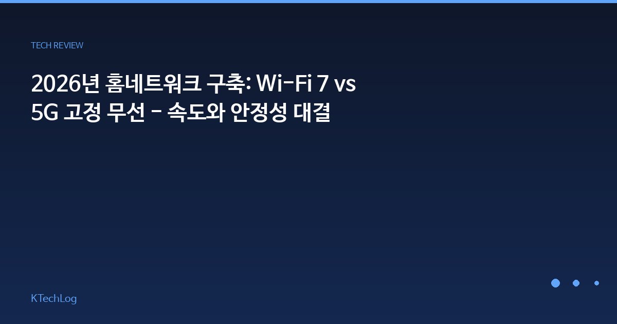 5G 고정 무선